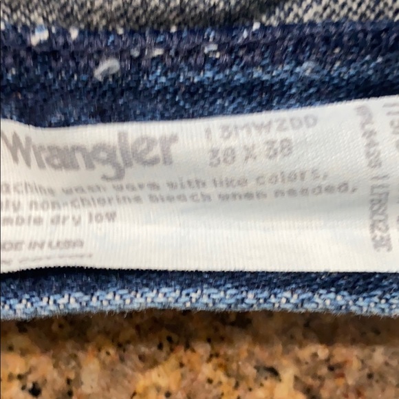 Wrangler Pro Rodeo Jeans  13MWZDD 38x38 Double Dye - Picture 2 of 5